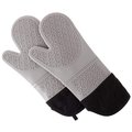 Perro Chino Silicone Oven Mitts - Grey PE2178155